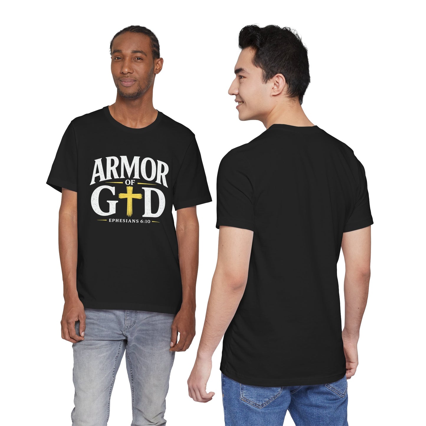 Armor of God Christian T-Shirt – Ephesians 6:10 Faith Apparel