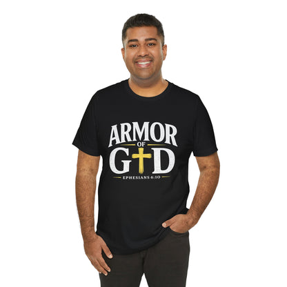 Armor of God Christian T-Shirt – Ephesians 6:10 Faith Apparel