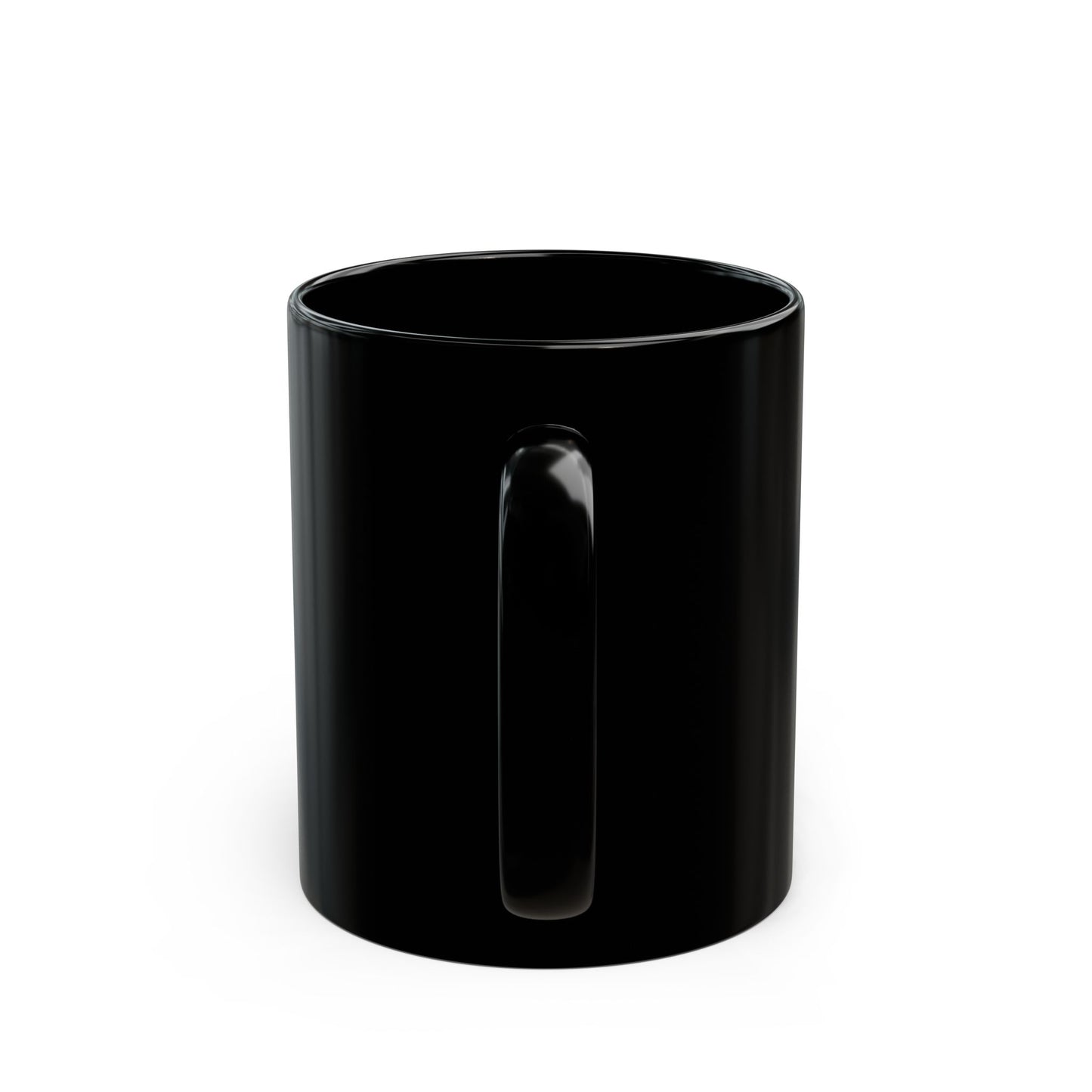 Forgiven By His Grace Black Christian Mug