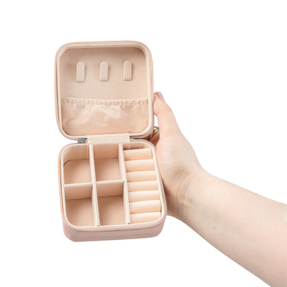 God IS Within Her Travel Jewelry Case - Psalm 46:5 Christian Gift