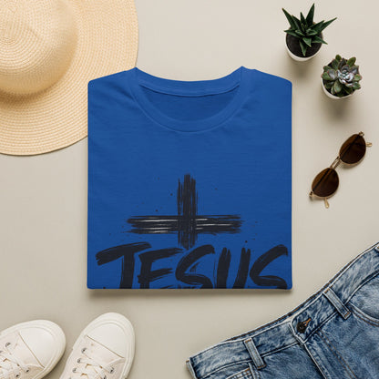 Jesus Cross T-Shirt | The Way The Truth The Life | John 14:6 Christian Graphic Tee | Faith-Based Unisex Shirt | Inspirational Gift for Men & Women