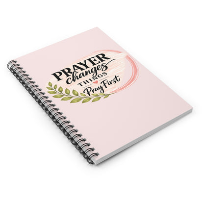 Prayer Changes Things – Pray First Spiral Journal | Christian Prayer Notebook Price