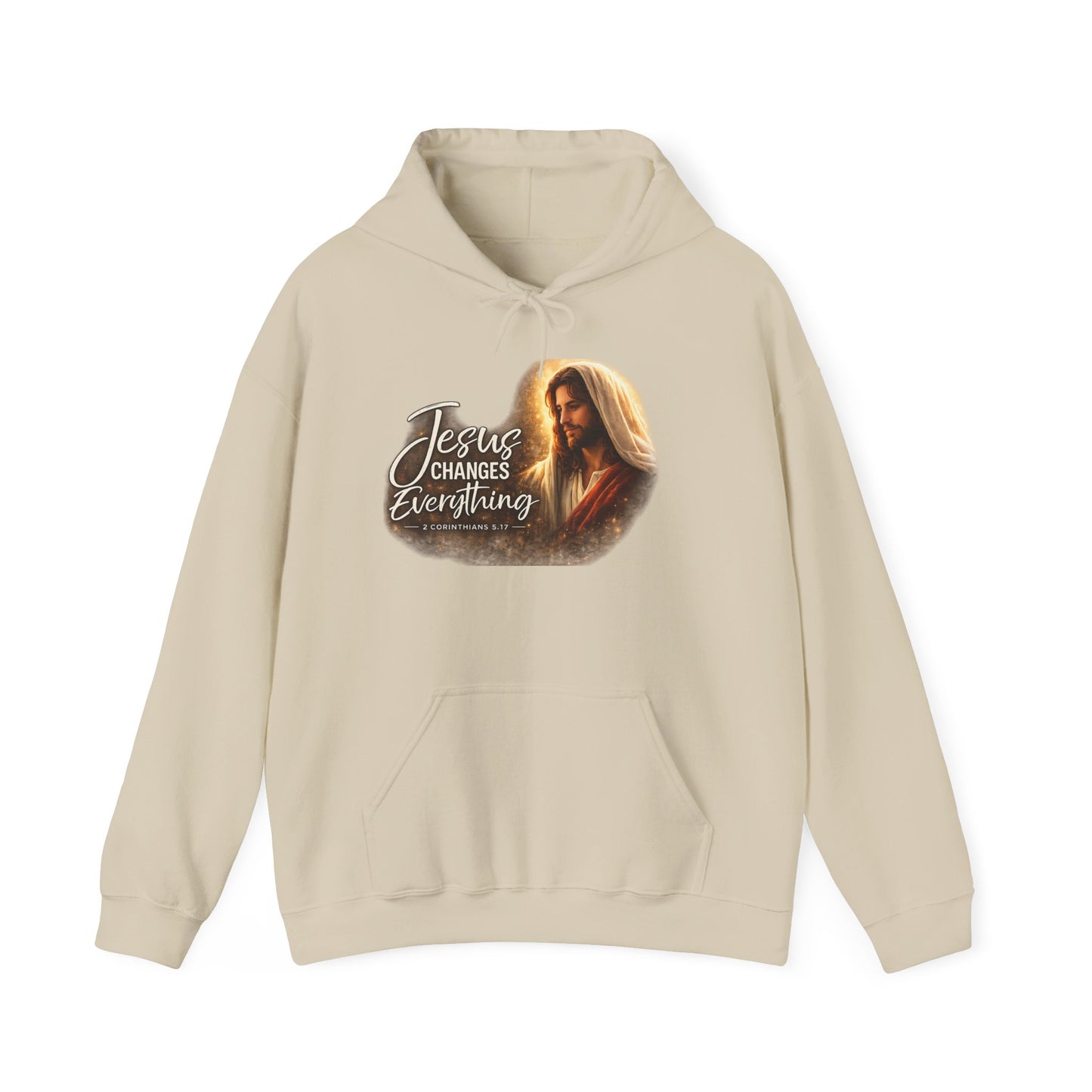 Jesus Changes Everything Christian T-Shirt | Faith-Based Unisex Tee | 2 Corinthians 5:17