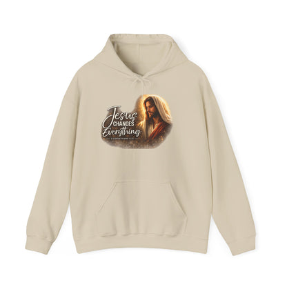 Jesus Changes Everything Christian T-Shirt | Faith-Based Unisex Tee | 2 Corinthians 5:17