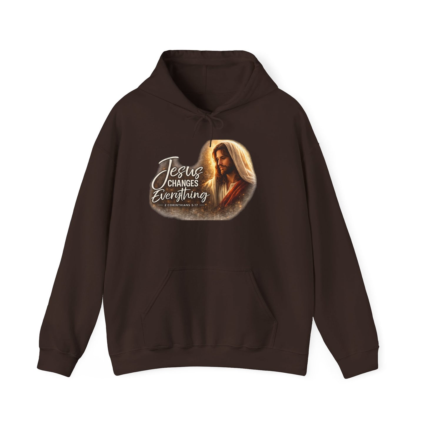 Jesus Changes Everything Christian T-Shirt | Faith-Based Unisex Tee | 2 Corinthians 5:17