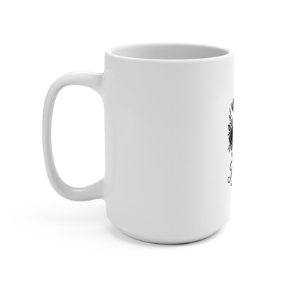 Walk By Faith Christian Mug | Floral Cross Coffee Mug | Faith-Inspired Ceramic Cup