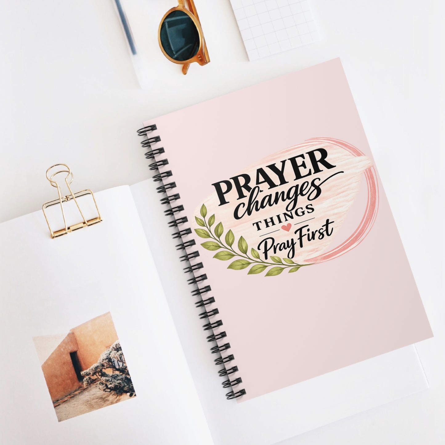 Prayer Changes Things – Pray First Spiral Journal | Christian Prayer Notebook Price