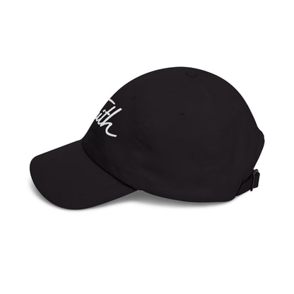 Faith Embroidered Dad Cap – Christian Baseball Hat | Minimalist Faith Cap