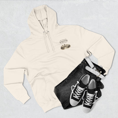 Walk By Faith Not By Sight Hoodie – Christian Mountain Faith Hoodie – 2  Corinthians 5:7 Pullover Sweatshirt