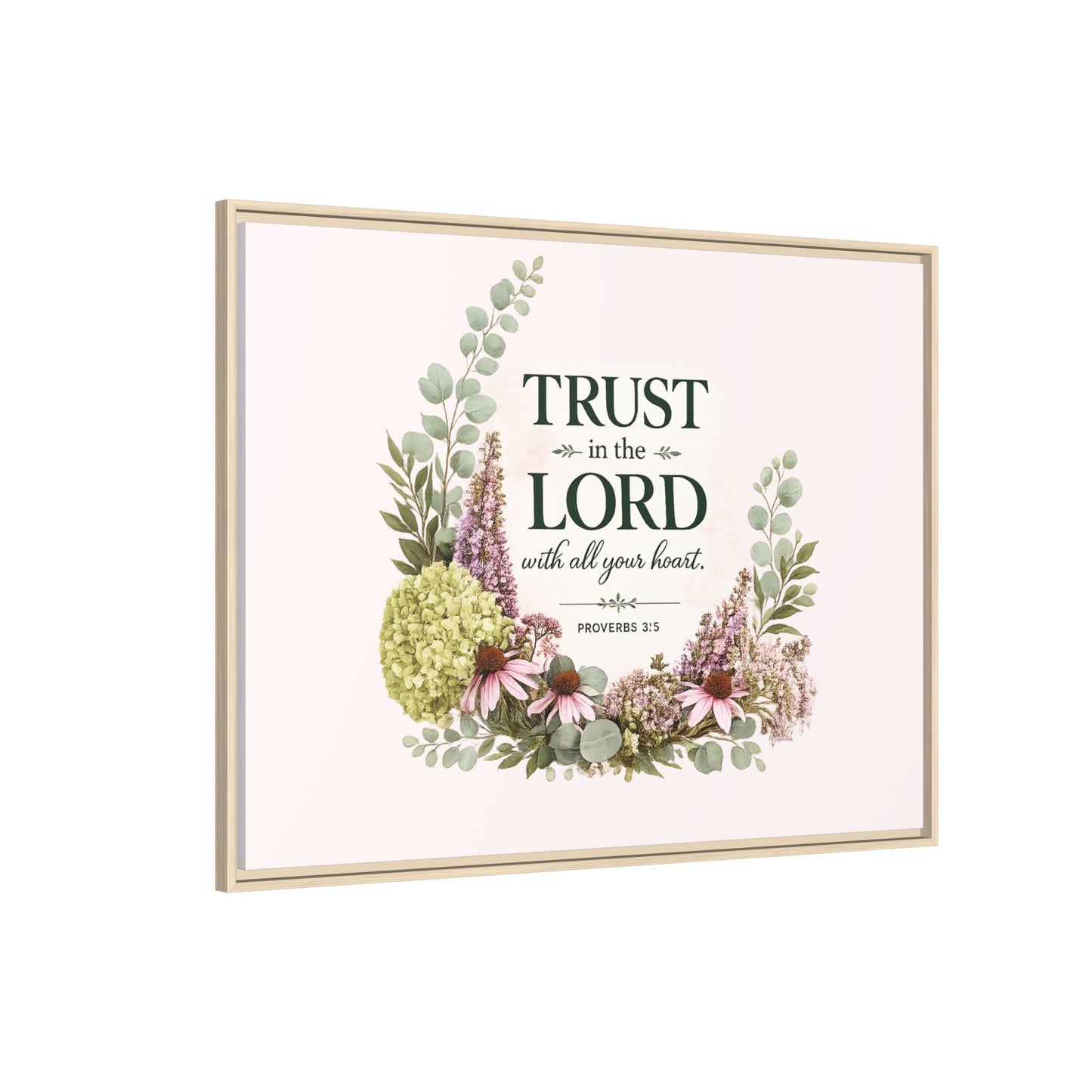 Proverbs 3:5–6 Christian Wall Decor Set of 3
