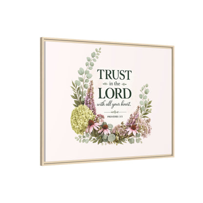 Proverbs 3:5–6 Christian Wall Decor Set of 3