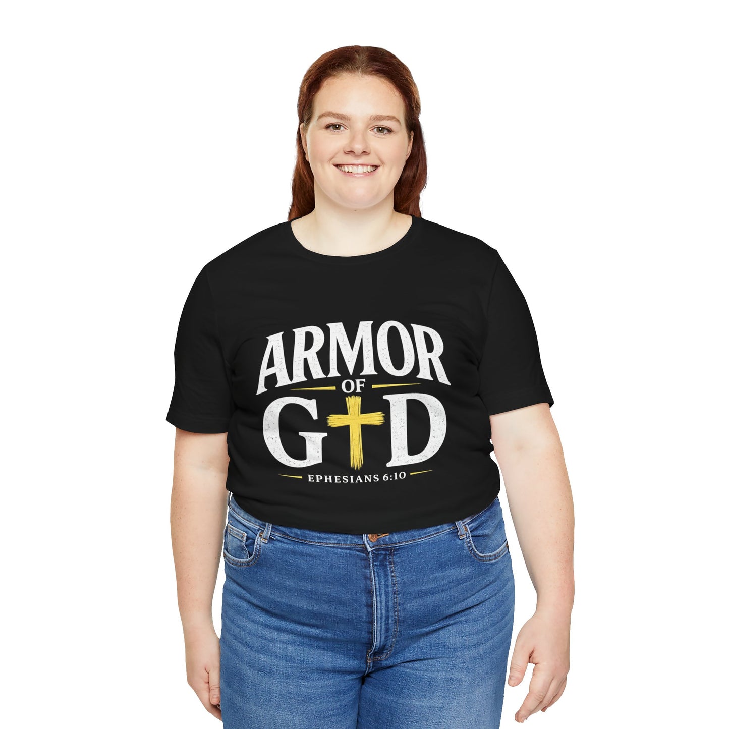 Armor of God Christian T-Shirt – Ephesians 6:10 Faith Apparel