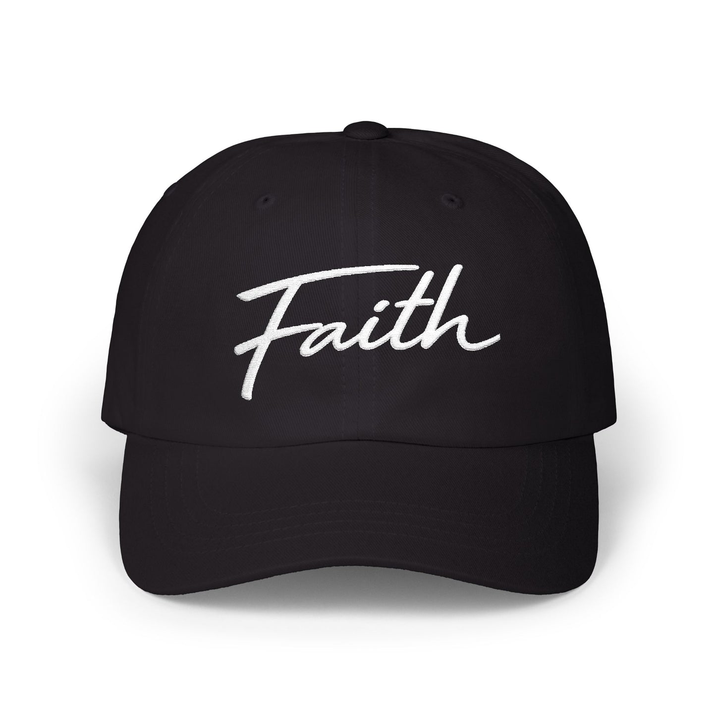 Faith Embroidered Dad Cap – Christian Baseball Hat | Minimalist Faith Cap