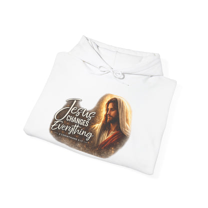 Jesus Changes Everything Christian T-Shirt | Faith-Based Unisex Tee | 2 Corinthians 5:17