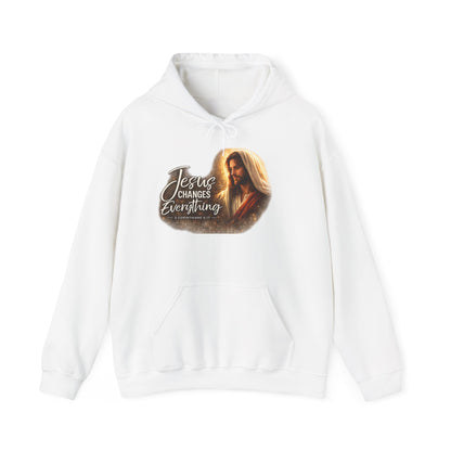 Jesus Changes Everything Christian T-Shirt | Faith-Based Unisex Tee | 2 Corinthians 5:17