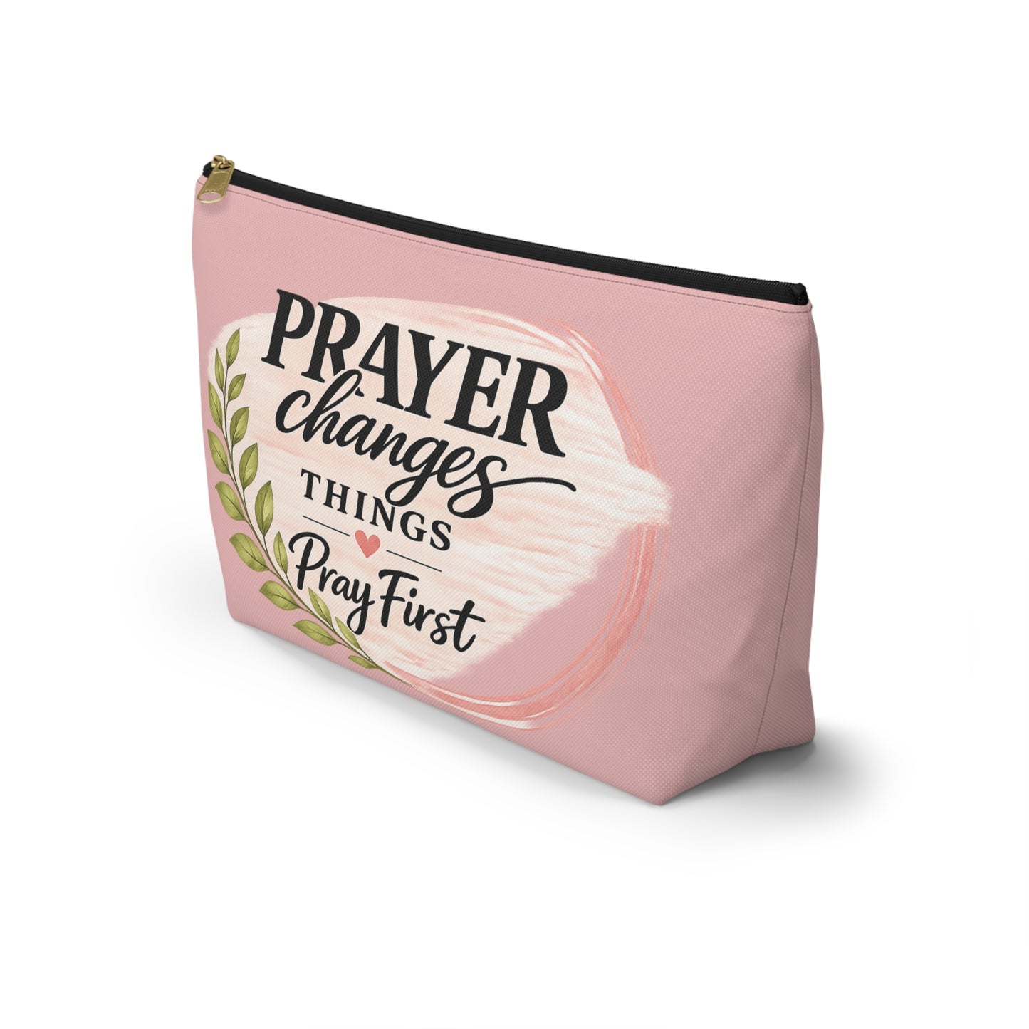 Prayer Changes Things Makeup Pouch
