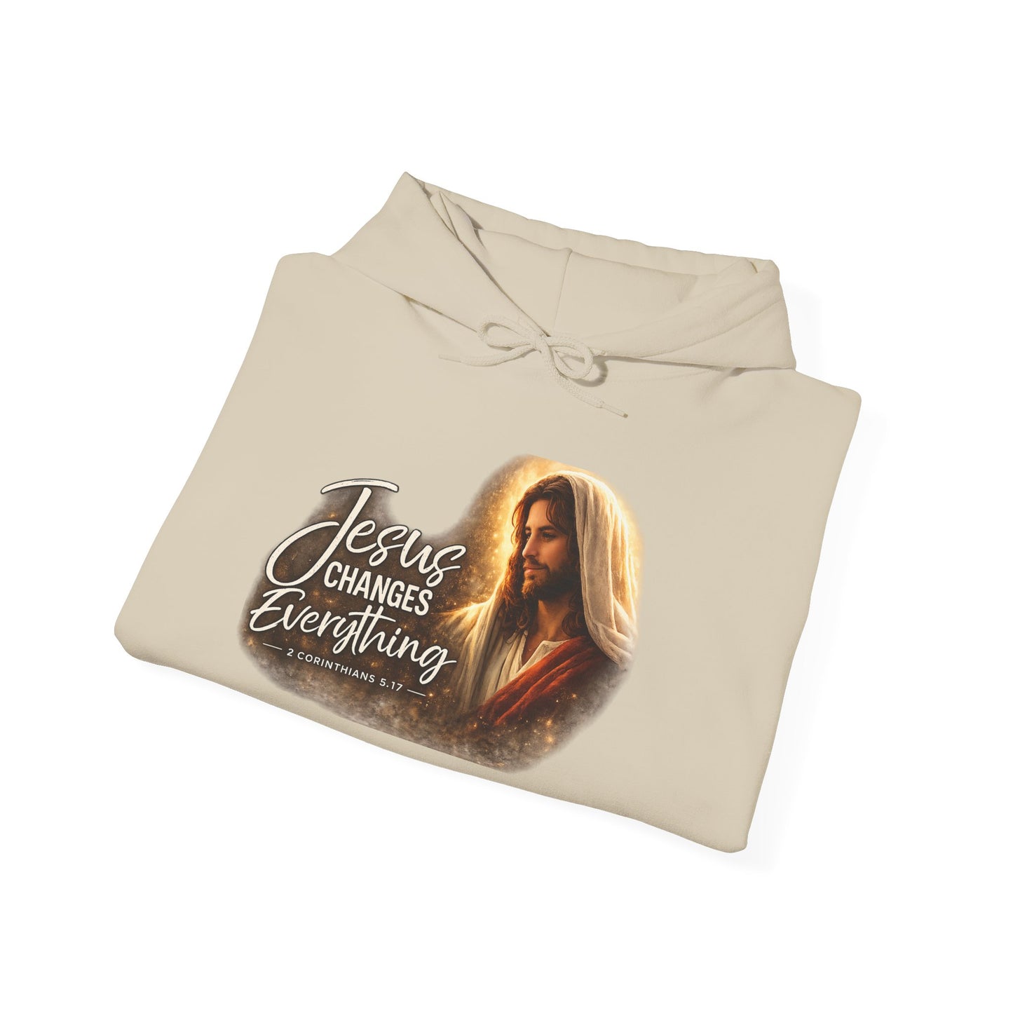 Jesus Changes Everything Christian T-Shirt | Faith-Based Unisex Tee | 2 Corinthians 5:17