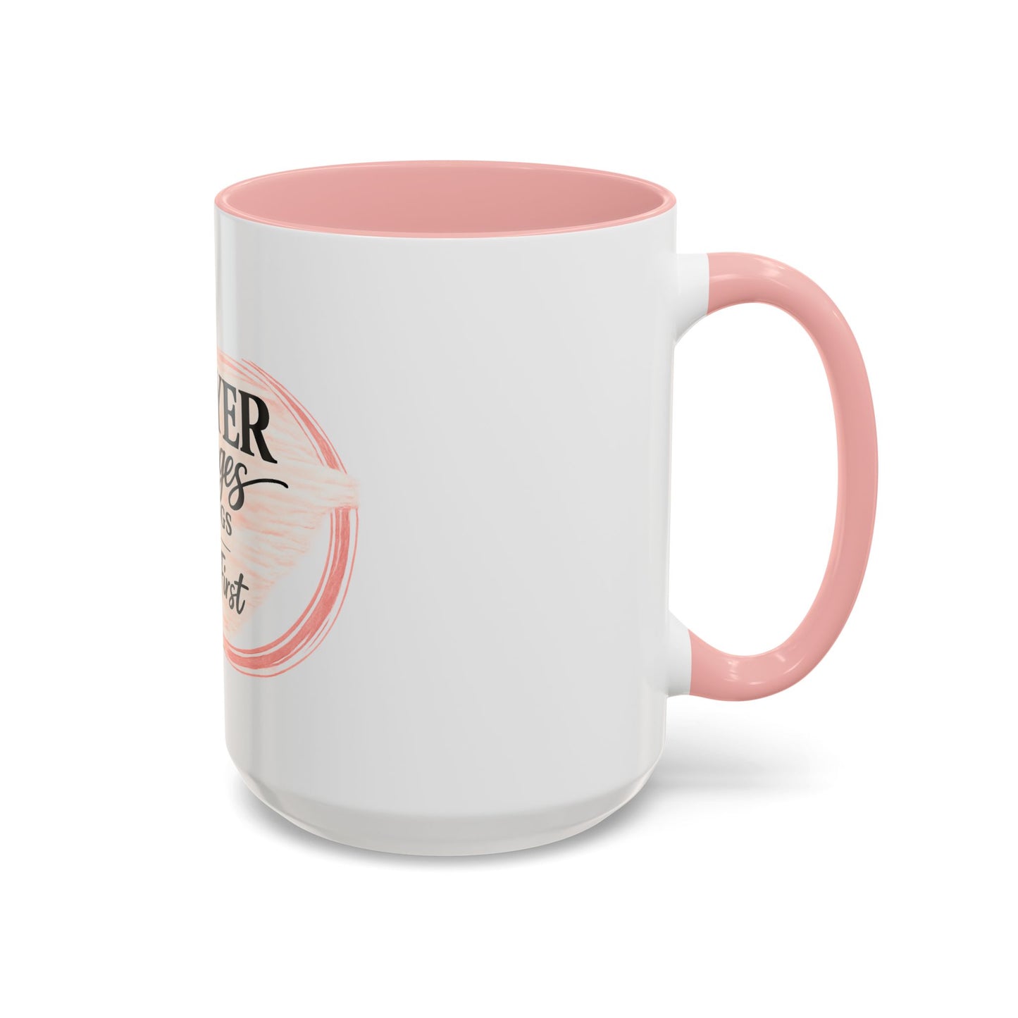 Prayer Changes Things Accent Coffee Mug