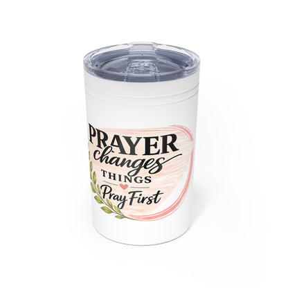 Prayer Changes Things Christian Tumbler – Faith-Based Travel Mug |
