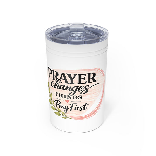 Prayer Changes Things Christian Tumbler – Faith-Based Travel Mug |