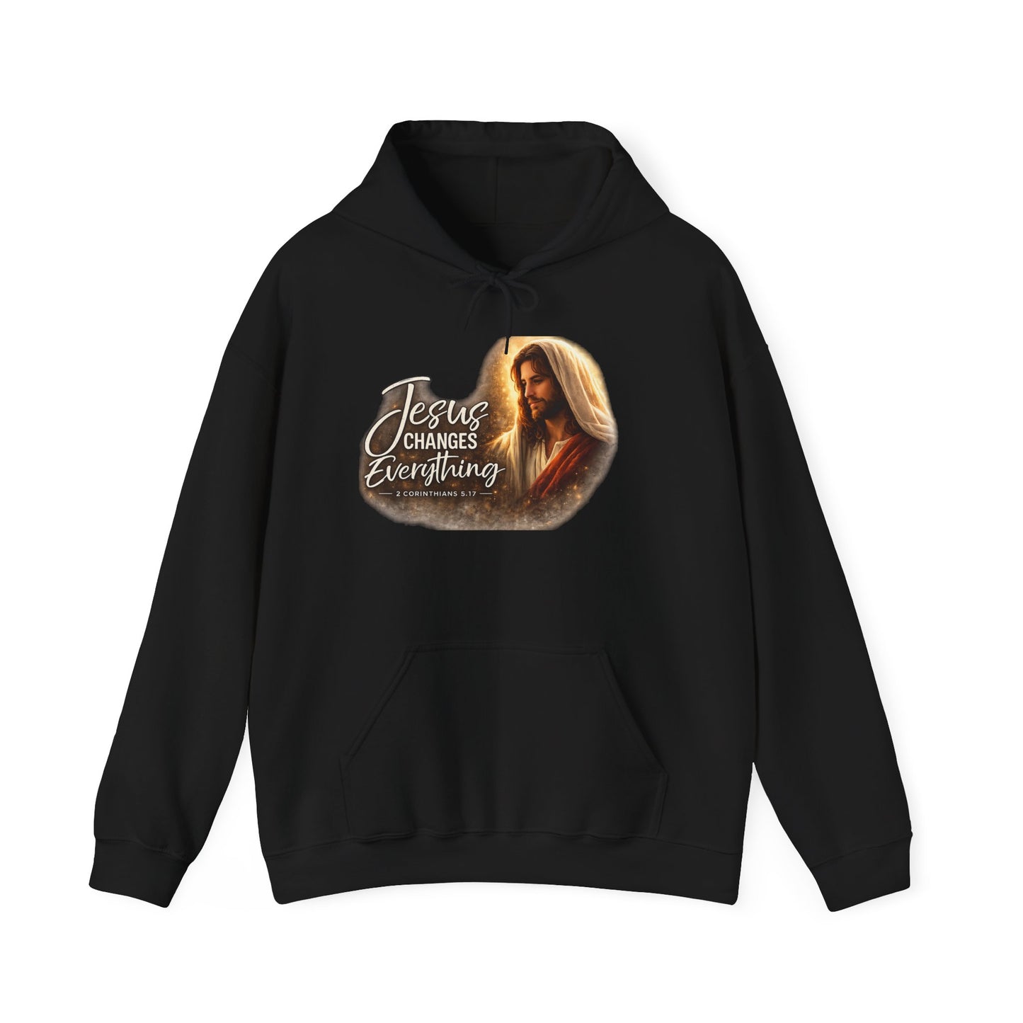 Jesus Changes Everything Christian T-Shirt | Faith-Based Unisex Tee | 2 Corinthians 5:17