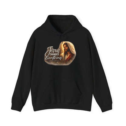 Jesus Changes Everything Christian T-Shirt | Faith-Based Unisex Tee | 2 Corinthians 5:17